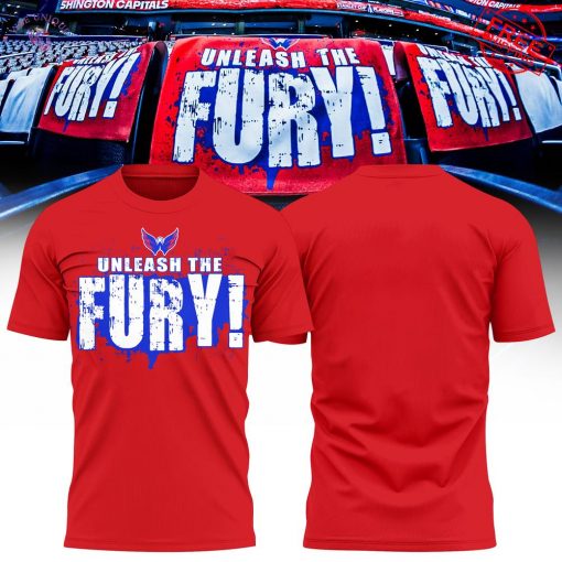 Unleash The Fury Washington Capitals Limited T-Shirt