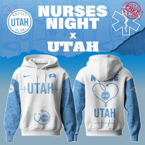 Utah Hockey Club x Nurses Night 2025 Special Hoodie