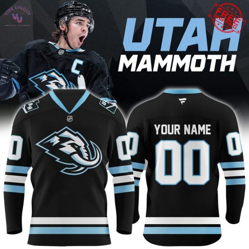 Utah Mammoth Personalized Special Hockey Jersey