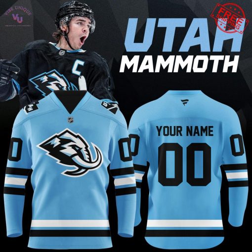Utah Mammoth Personalized Special Hockey Jersey
