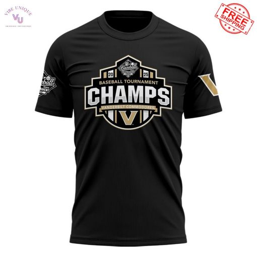 Vanderbilt Commodores SEC Baseball 2025 Champions Limited Merch Collection
