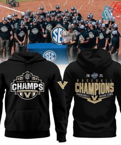 Vanderbilt Commodores SEC Baseball 2025 Champions Limited Merch Collection 4