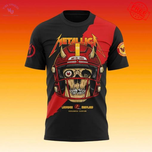 Washington Commanders x Metallica Landover Maryland Limited Merch Collection