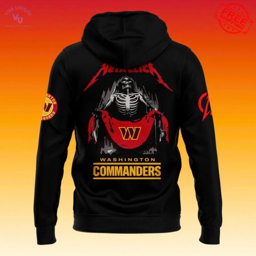 Washington Commanders x Metallica Landover Maryland Limited Merch Collection