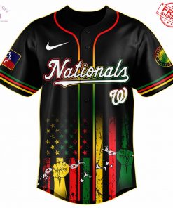 Washington Nationals x Juneteenth Freedom Day 2025 Special Jersey