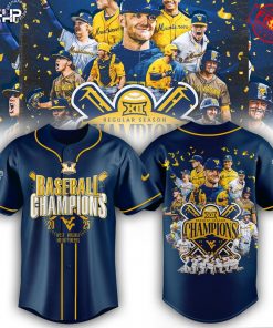 West Virginia Mountaineers Big 12 Champions 2025 Limited Jersey