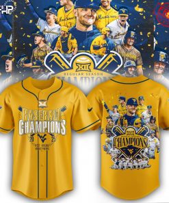 West Virginia Mountaineers Big 12 Champions 2025 Limited Jersey