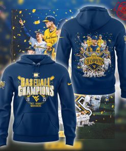West Virginia Mountaineers Big 12 Champions 2025 Limited Shirt Collection