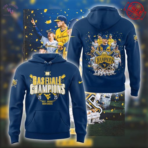 West Virginia Mountaineers Big 12 Champions 2025 Limited Shirt Collection