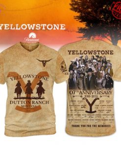Yellowstone 7th Anniversary Limited Merch Collection