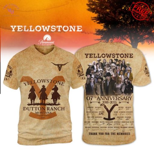 Yellowstone 7th Anniversary Limited Merch Collection