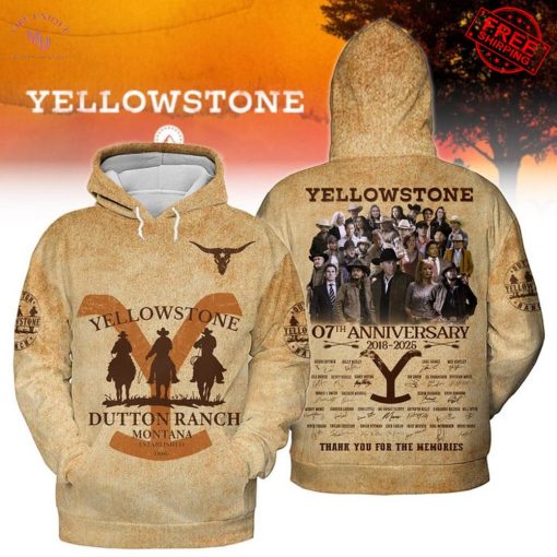 Yellowstone 7th Anniversary Limited Merch Collection