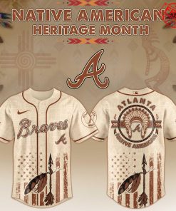 2025 Atlanta Braves x Native American Heritage Limited Baseball Jersey