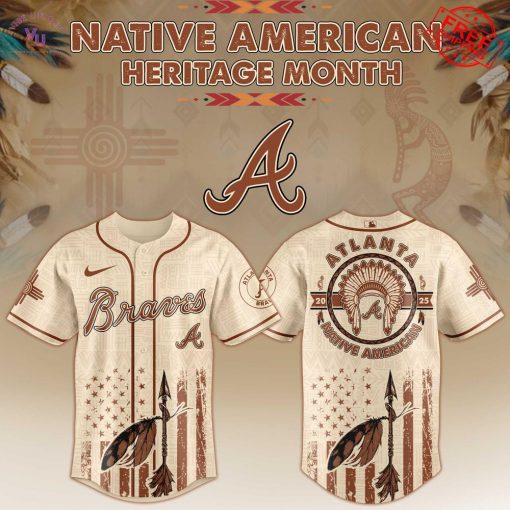 2025 Atlanta Braves x Native American Heritage Limited Baseball Jersey
