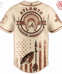 2025 Atlanta Braves x Native American Heritage Limited Baseball Jersey 3