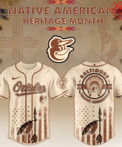2025 Baltimore Orioles x Native American Heritage Limited Baseball Jersey