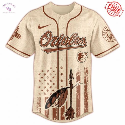 2025 Baltimore Orioles x Native American Heritage Limited Baseball Jersey