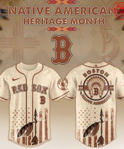 2025 Boston Red Sox x Native American Heritage Limited Baseball Jersey