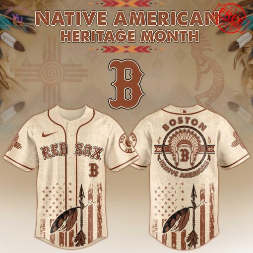 2025 Boston Red Sox x Native American Heritage Limited Baseball Jersey