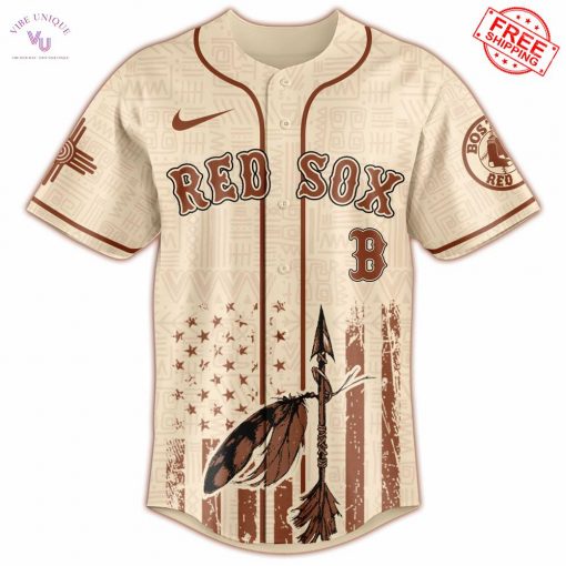 2025 Boston Red Sox x Native American Heritage Limited Baseball Jersey