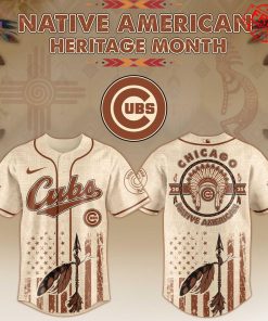 2025 Chicago Cubs x Native American Heritage Limited Baseball Jersey