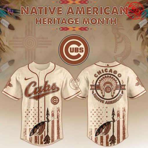 2025 Chicago Cubs x Native American Heritage Limited Baseball Jersey