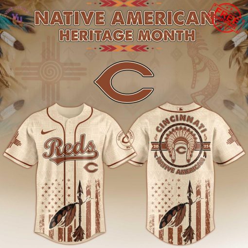 2025 Cincinnati Reds x Native American Heritage Limited Baseball Jersey