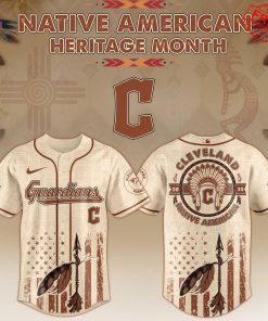 2025 Cleveland Guardians x Native American Heritage Limited Baseball Jersey