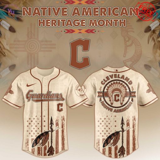 2025 Cleveland Guardians x Native American Heritage Limited Baseball Jersey
