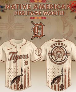 2025 Detroit Tigers x Native American Heritage Limited Baseball Jersey