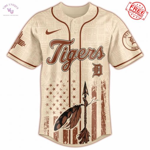 2025 Detroit Tigers x Native American Heritage Limited Baseball Jersey