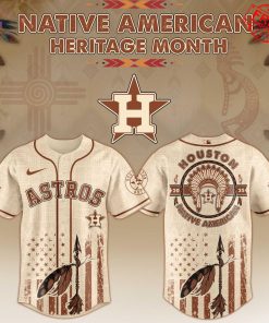 2025 Houston Astros x Native American Heritage Limited Baseball Jersey