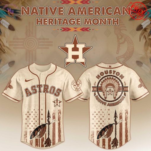 2025 Houston Astros x Native American Heritage Limited Baseball Jersey