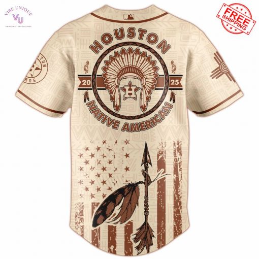 2025 Houston Astros x Native American Heritage Limited Baseball Jersey