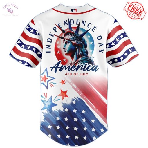 2025 Independence Day Heritage x Los Angeles Dodgers Limited Baseball Jersey