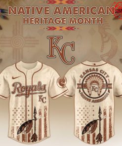 2025 Kansas City Royals x Native American Heritage Limited Baseball Jersey