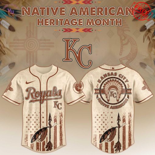 2025 Kansas City Royals x Native American Heritage Limited Baseball Jersey