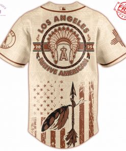 2025 LA Angels x Native American Heritage Limited Baseball Jersey 3