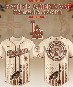 2025 LA Dodgers x Native American Heritage Limited Baseball Jersey