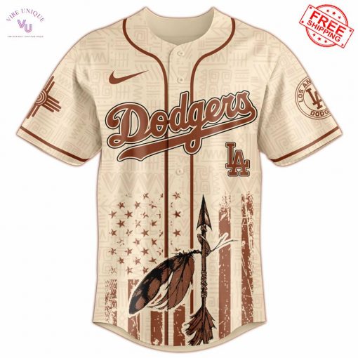 2025 LA Dodgers x Native American Heritage Limited Baseball Jersey