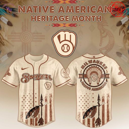 2025 Milwaukee Brewers x Native American Heritage Limited Baseball Jersey