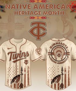 2025 Minnesota Twins x Native American Heritage Limited Baseball Jersey