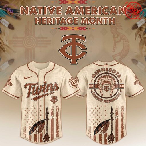 2025 Minnesota Twins x Native American Heritage Limited Baseball Jersey