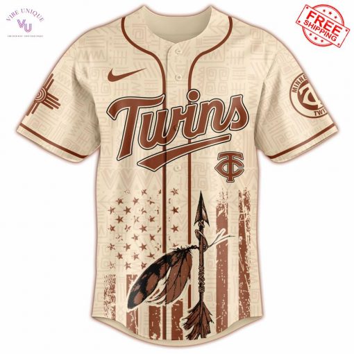 2025 Minnesota Twins x Native American Heritage Limited Baseball Jersey