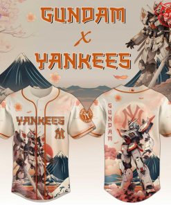 2025 NY Yankees x Gundam Limited Baseball Jersey