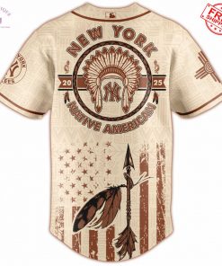 2025 NY Yankees x Native American Heritage Limited Baseball Jersey 3