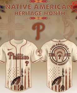 2025 Philadelphia Phillies x Native American Heritage Limited Baseball Jersey