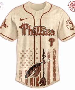 2025 Philadelphia Phillies x Native American Heritage Limited Baseball Jersey