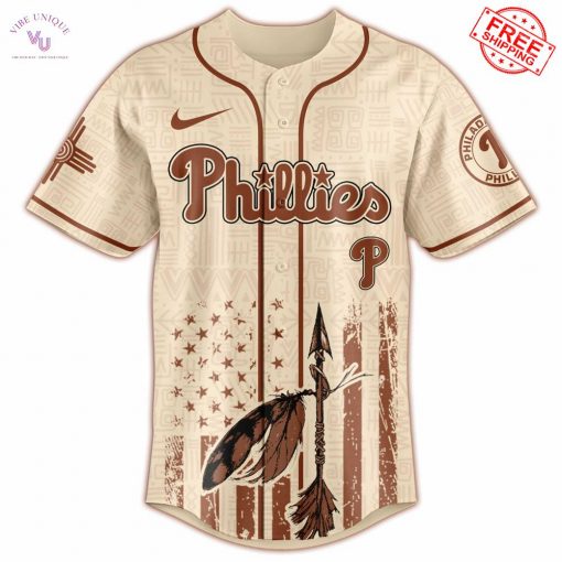 2025 Philadelphia Phillies x Native American Heritage Limited Baseball Jersey