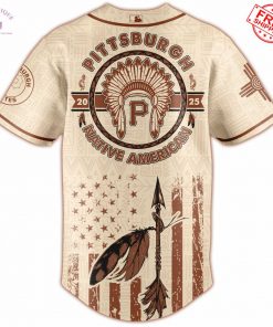2025 Pittsburgh Pirates x Native American Heritage Limited Baseball Jersey 3